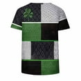thumbnail image 4 of Ounisa St Patricks Day Shirt for Women Irish Lucky Shamrocks T-Shirt Paddy's Day Tees Saint Patrick's Day Tops, 4 of 5