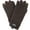 Brown, variant on Debra Weitzner Mens Knit Wool Gloves Texting Thinsulate Lining Black Small/Medium