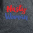 thumbnail image 3 of CafePress - Nasty Woman T Shirt - Women's Traditional Fit Dark T-Shirt, 3 of 4