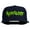 Navy, variant on Halloween Monster Embroidered Snapback Cap - Black OSFM