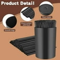 thumbnail image 2 of 200 Pcs Black Coffee Stirrer and Holder Set Coffee Stir Sticks Coffee Stirrers Plastic Coffee Stir Stick Holder Black for Mixing Coffee Milk Cocktail Drinks Coffee Home Kitchen Party Supplies, 2 of 5