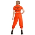 thumbnail image 2 of Déguisement Orange Inmate Prisoner pour Femme, 2 of 3