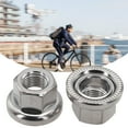 thumbnail image 2 of 2PC Bikes Crew Nut Bicycle Screw M9 M10 3/8 Screw Nut for Bike Hub, 2 of 8