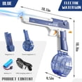 thumbnail image 1 of Pistolet à Eau - Électrique avec Portée de 32 Pieds, Pistolets à Haute Pression, Blaster de Capacité et Pistolets pour Adultes et Enfants, 1 of 6
