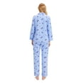 thumbnail image 7 of GLOBAL 100% Cotton Comfy Flannel Pajamas for Women 2-Piece Warm and Cozy Pj Set of Loungewear Button Front Top Pants, 7 of 7