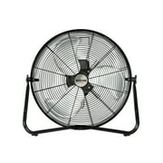 Hurricane Pro 20 Inch High Velocity Metal Floor Fan, Black