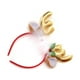 thumbnail image 1 of Injueey Diademas de Navidad Diadema de vacaciones Adorno de vestir interesante Adultos Niños Asta Modelado Diadema de Navidad Suministros para Kits de decoración para fiestas Dorado, 1 of 6