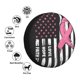 thumbnail image 4 of Fotbe Ribbon Breast Cancer Awareness Funda de Llanta de Repuesto con Estampado, Engrosada, Ajuste Universal para Jeep, Remolque, RV, SUV, Camión-15 inch, 4 of 6