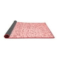 thumbnail image 2 of Ahgly Company Indoor Rectangle Abstract Red Contemporary Area Rugs, 4' x 6', 2 of 4