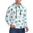 thumbnail image 2 of Sikiie Sea Turtle Men's Hoodie, Essentials Hoodie, Sweatshirt, Pullover Hooded Sweatshirt for Men-Medium, 2 of 7