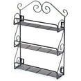 thumbnail image 1 of 43 Tier Spice Rack Organizer for Cabinet Spice Rack Organizer for 4oz Spice Jar, Spice Rack Wall Mount Black Hanging Spice Rack, 1 of 5