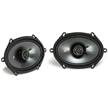8 Inch Coaxial Loudspeaker - Kicker CS Series 6 x 8 Inch Coaxial EVC 2 Way 450 Watt Speakers 43CSC684 (Pair)