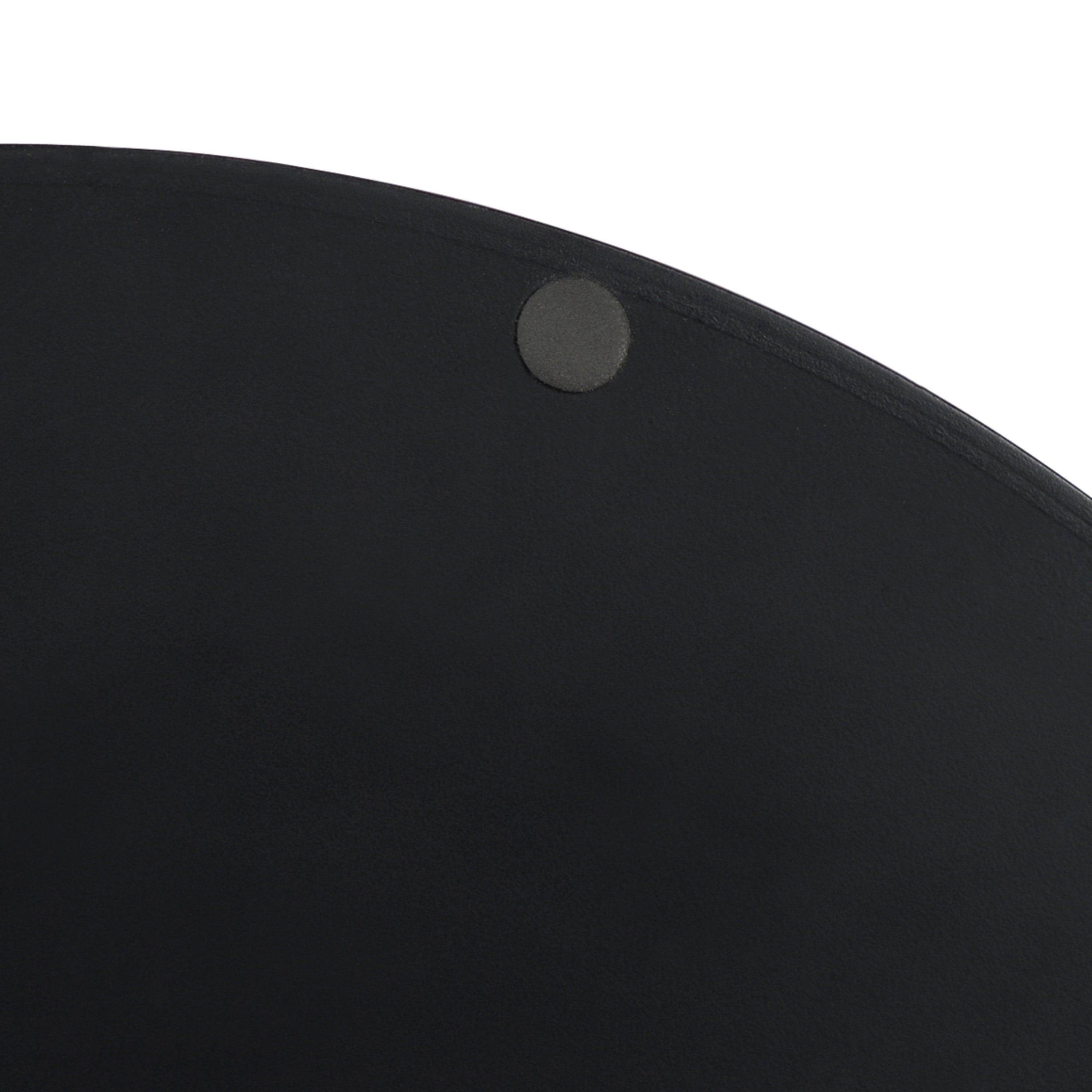 Kate And Laurel Lipton Modern Round Tray, 18" Diameter, Black And Gold, Decorative Accent Tray for Storage and Display