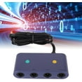 thumbnail image 2 of YISITIAN 4 Port Game Controller Adapter - Enhanced Gaming Experience withBoost & Plug and Play Function, for Switch for WiiU, PC USB, OS X, with 150cm Long Cable CJ919-48082, 2 of 9