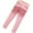 Pink, variant on 7-13 Years Girl Leggings Footless Tights Yoga Legging Solid Color Skinny Pants
