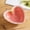 Pink Bowl, variant on PTSPLLMY Kawaii Strawberry Hearts Bowl Cute Ceramic Noodle Fruit Breakfast Salad Rice Dessert Decorative Bowl Korean Kitchen Tableware