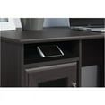 thumbnail image 4 of Bowery Hill Home Office L-Shape Computer Desk with Hutch in Gray, 4 of 9