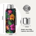 thumbnail image 7 of 20 Oz Pioneer Flower Coffee Tumbler Double Wall Insulated Stainless Steel Water Bottle | Metal Reusable Thermoses Flask with Cup Cap | Leak & Sweat Proof with Anti-Dust Lid, 7 of 7