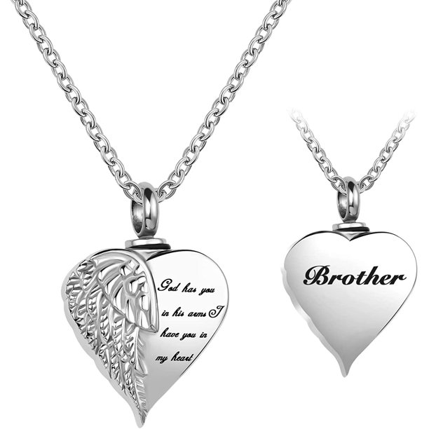 Necklace for ashes for brother Clearance