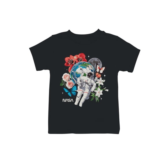 Officially Licensed Nasa Cosmic Exploration with Nature Youth's T-shirt