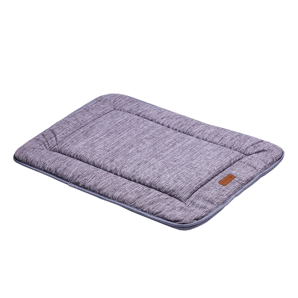 Dog Dog Bed Crate Pad Mat Cute Paw Pet Beds for Large dog,Washable Dog Sleeping Mattress with Anti Slip Bottom