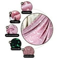 thumbnail image 4 of Xihbxyly Manta Que Brilla En La Oscuridad, Suave y Acogedora Manta de Poliéster, Diseño de Estrellas Brillantes, Ideal para Todas Las Estaciones, Ideal para Viajes, Camping, Cama o Sofá, Regalo de Cu, 4 of 6