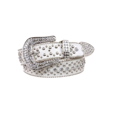 Skins Crocodile Print Leather Belt - Golf & Casual Wear With MadGolfer Logo (Multiple Colors)