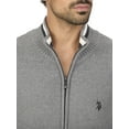 thumbnail image 3 of U.S. Polo Assn Men's Textured Chest Stripe Full-Zip Sweater, 3 of 3