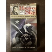 VHS Hunters in the Sky Fighter Aces of World War II WWII 4 VHS Series