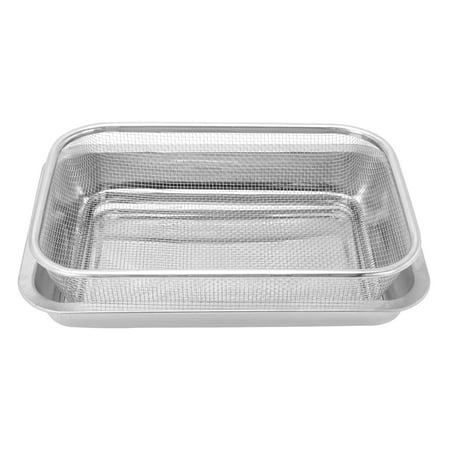 

Rack Baking Pan Cooling Tray Oven Cooking Wire Forsheet Grid Stainless Steel Chefjelly Roll