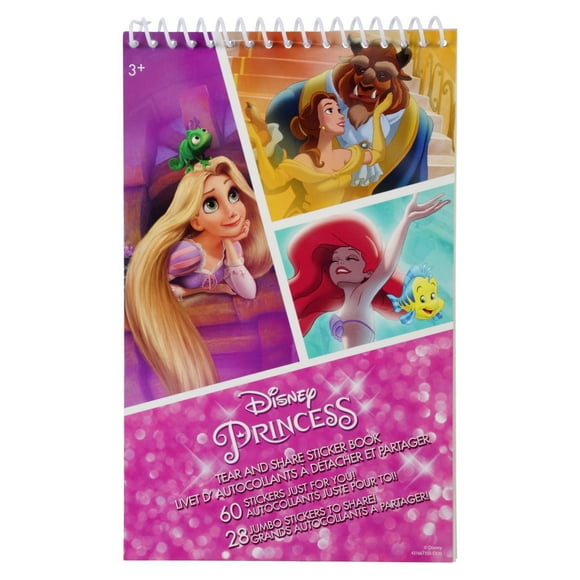 Disney Princess Tear And Share Sticker Book