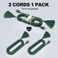 thumbnail image 3 of Cable de extensión para exteriores EP, paquete de 2, 4,5 m con 3 salidas 16/3 SJTW, 3 of 8