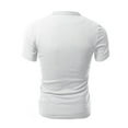 thumbnail image 2 of T-shirt à Manches Courtes Col en V pour Hommes Décontracté, 2 of 2