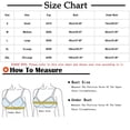 thumbnail image 4 of Blmnix Push Up Bra Bralettes for Women Lace Bra Sexy Bra Bra Red Bralette Standard Straps Sports Bra, 4 of 4