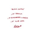 thumbnail image 4 of Lolita Hand Painted Shooter Glass, Black Cactus, 4 of 10