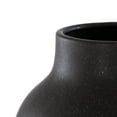 thumbnail image 2 of SAFAVIEH Raya Solid Rustic Ceramic Vase, Set of 3, Charcoal & Beige, 2 of 5