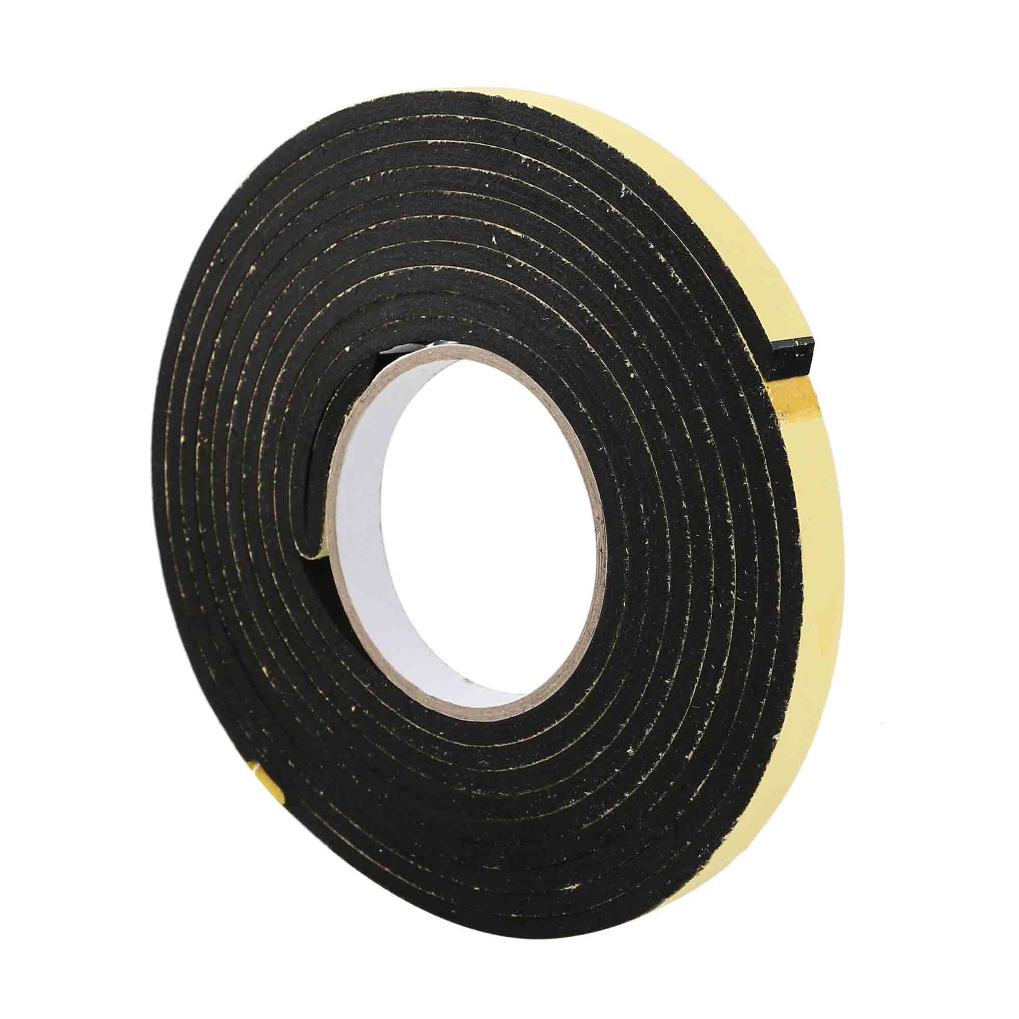 15ft x 3/5'' x 1/5'' Foam Seal Tape Car Door Window Sealing Strip Self