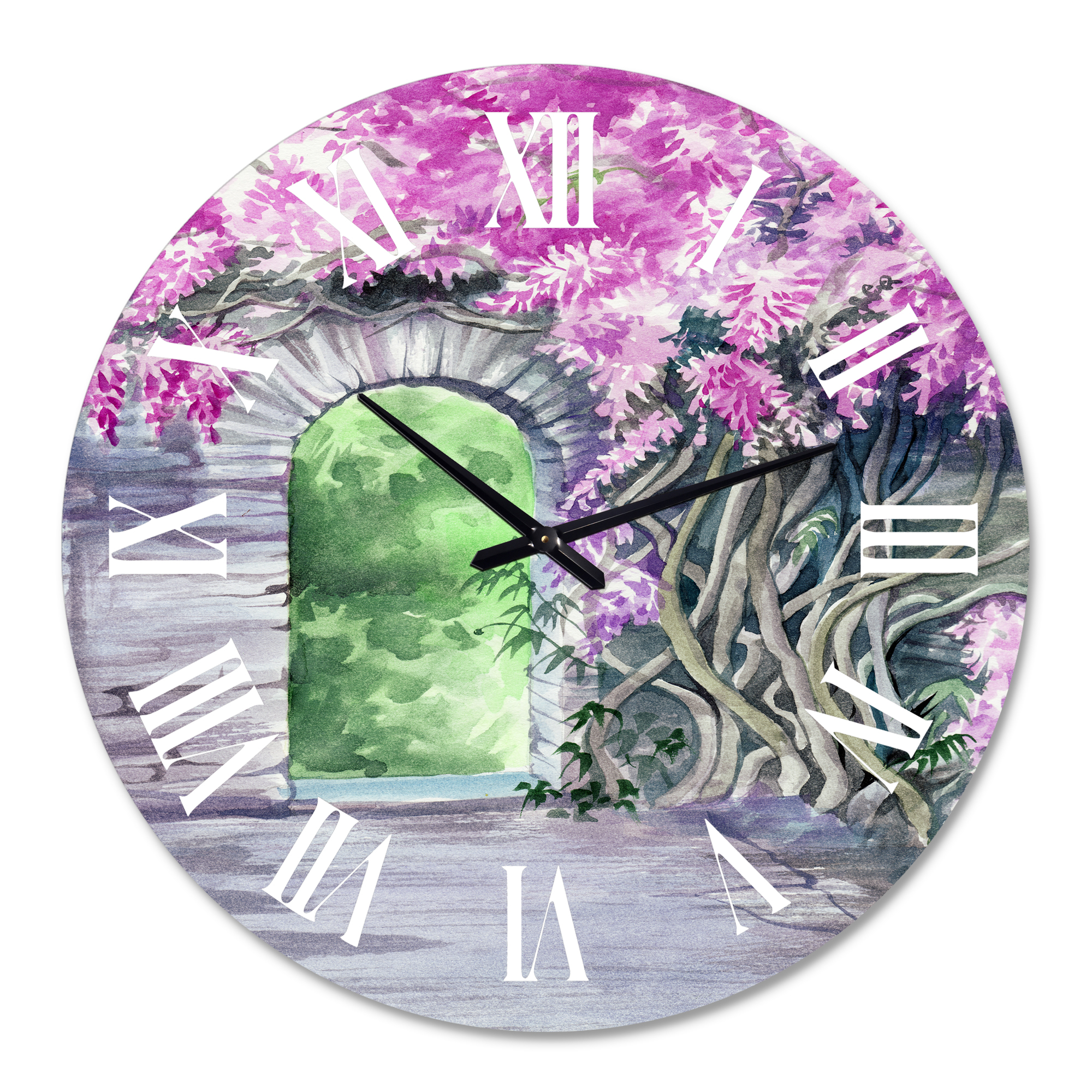 Designart 1 in Traditional Wall Clock