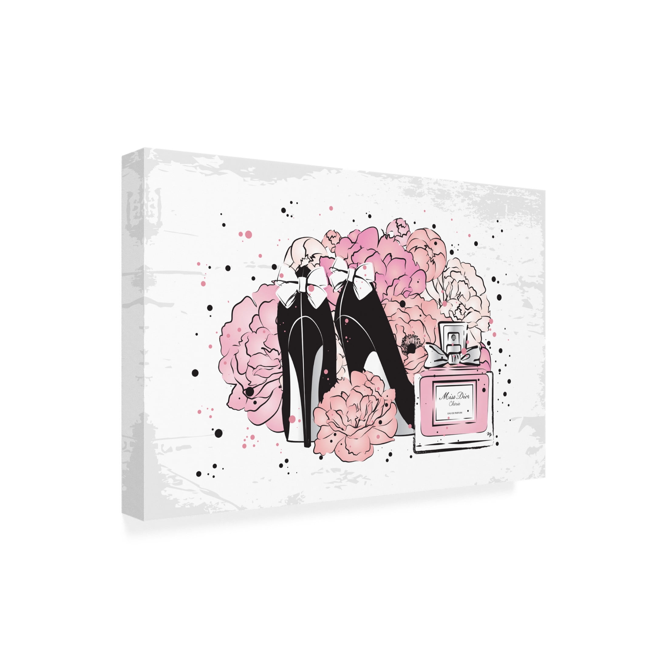 Trademark Fine Art Martina Peony Fashion Canvas Wall Art