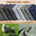 thumbnail image 3 of Estbridge 5 Pairs Merino Wool Socks for Men  Thick Winter Wool Hiking Socks  Warm Breathable Crew Mens Socks(USA Size 7-13), 3 of 6