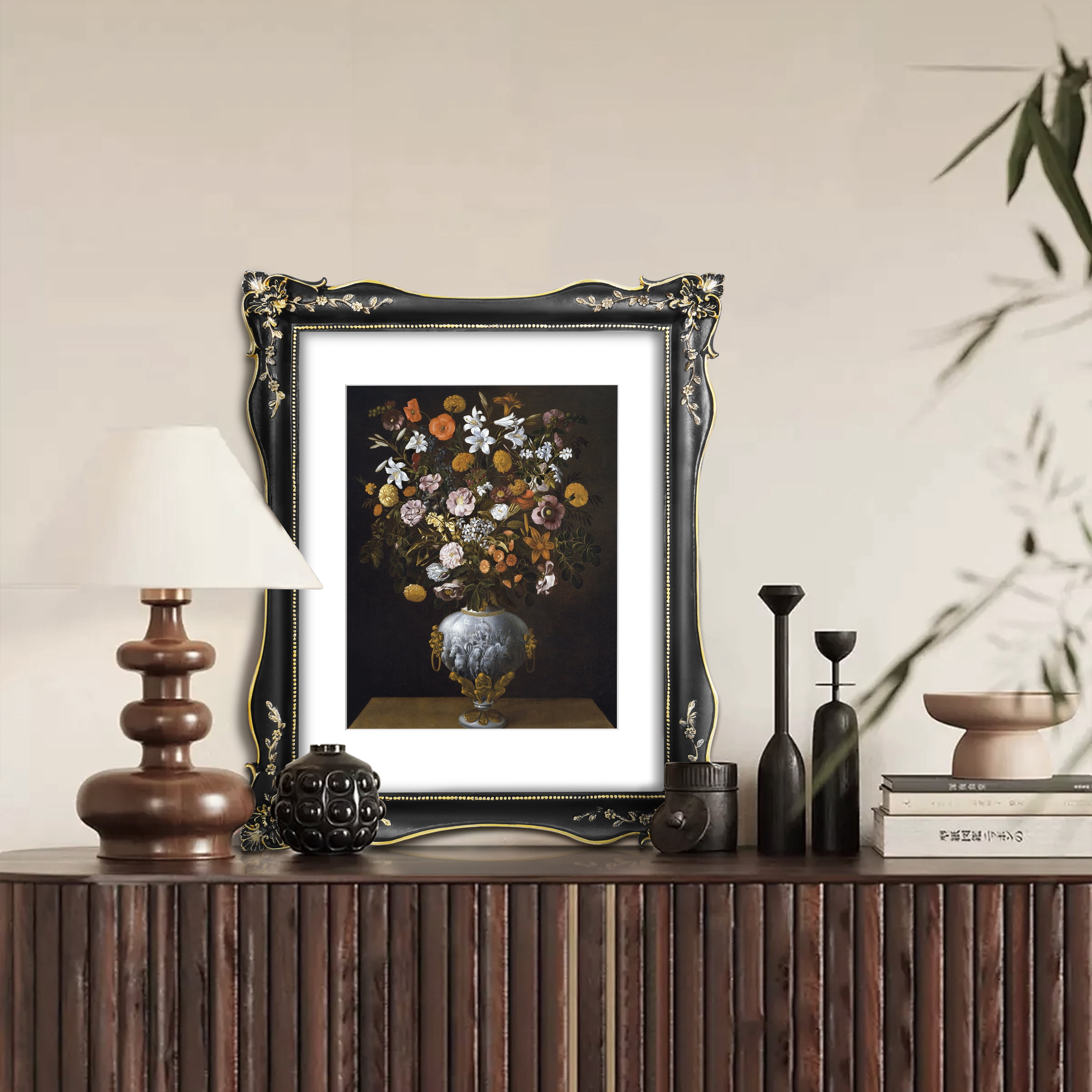 Walmart 11x14 Black Picture Frame, Matted to 8x10 Photo, Wall