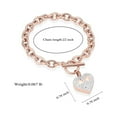 thumbnail image 2 of Infinity Heart Cremation Bracelet for Ashes - Stainless Steel Urn Bangles for Pet/Human Ashes, 2 of 7