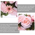 thumbnail image 6 of CreativeArrowy Floral Swag Artificial Flowers Peony Wreath Handmade Garland for Mirror Home Wedding Party Door Lintel Decoration, 6 of 24