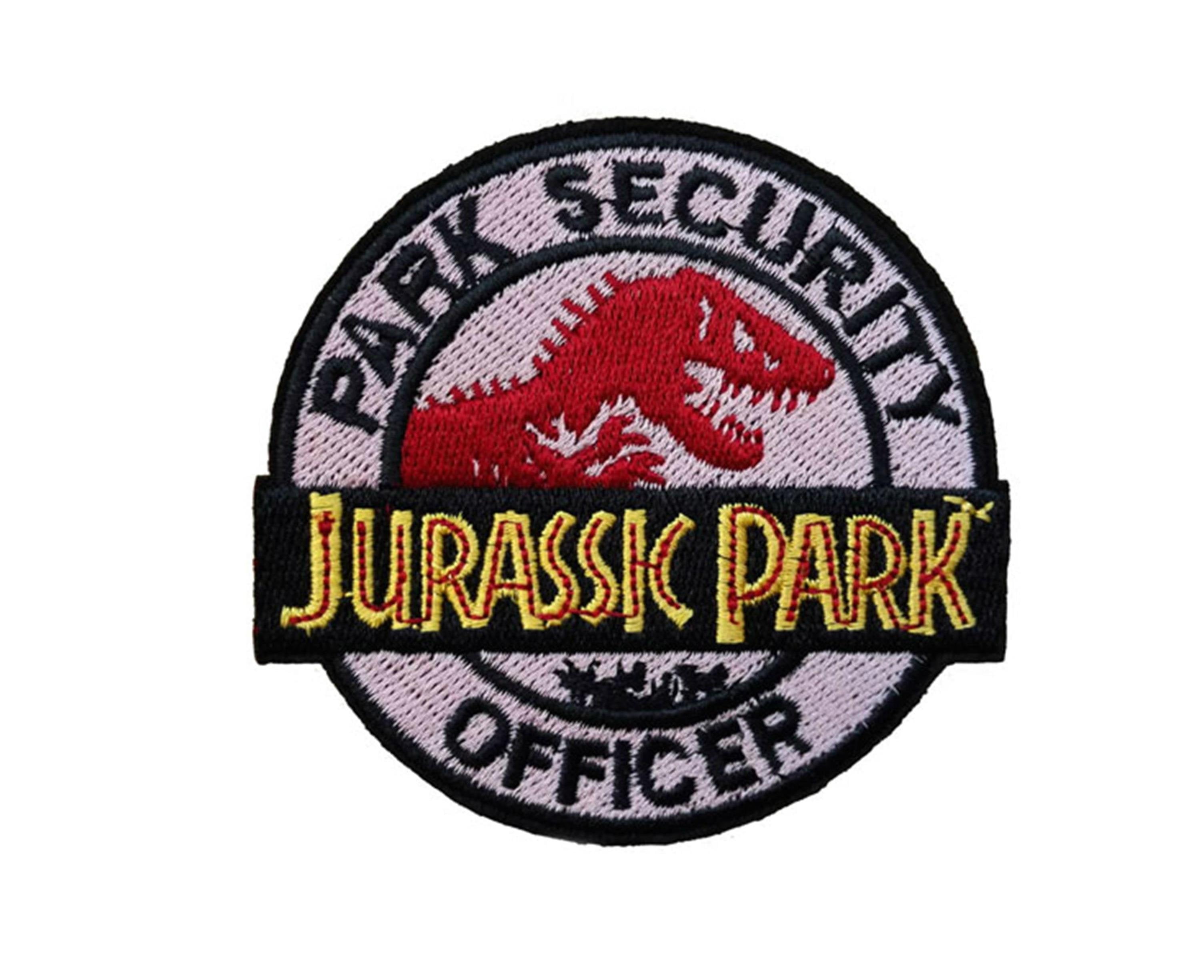 Jurassic Park Ranger Security Officer Logo IRON ON Patch