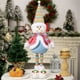thumbnail image 1 of Colorful Santa Claus Ornaments Christmas Window Display Decorations Christmas Retractable Snowman Figurines, 1 of 9