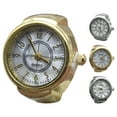 thumbnail image 6 of Biplut Watch Ring Decorative Clear Dial Jewelry Clock Quartz Analog Finger Ring Watch for Adult, 6 of 14