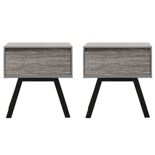 Set de 2 Buros Patricia - Gris
