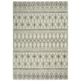 thumbnail image 1 of homeroots home decor 385760 5’ x 7’ Ivory and Gray Berber Pattern Area Rug, 1 of 1