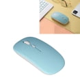 thumbnail image 1 of ANGGREK Cordless Mouse, Rechargeable Mute Dual‑Mode 2.4G Portable Three‑Level DPI Adjustable Computer Mouse Wireless For Men For Computer For Women For Laptop, 1 of 8