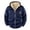 Blue—Mens Long Sleeve Shirts, variant on BVOFAR Mens Fleece Jacket with Pockets Full Zip Long Sleeve Hooded Coats Sherpa Lined Warm Jackets Soft Fall Winter Outerwear Khaki XXXL